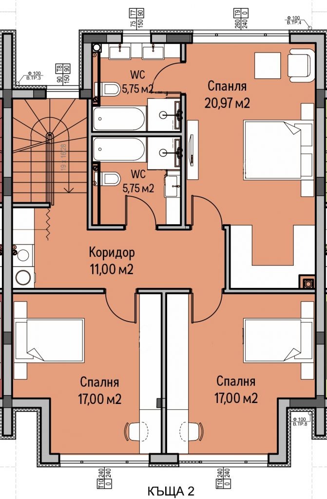 Продава КЪЩА, гр. София, с. Панчарево, снимка 8 - Къщи - 52856290
