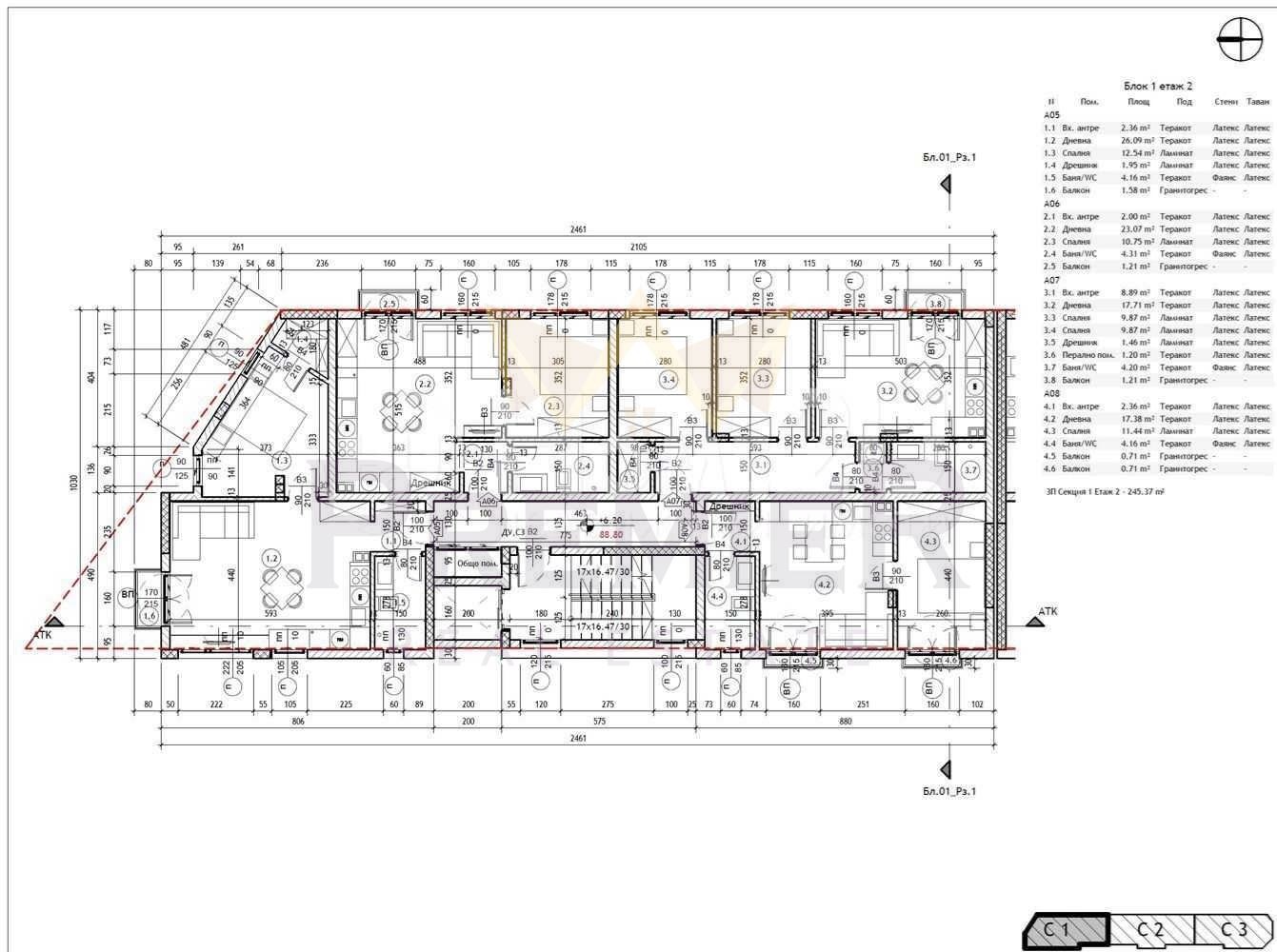 Продава 2-СТАЕН, гр. Варна, Кайсиева градина, снимка 3 - Апартаменти - 55796793