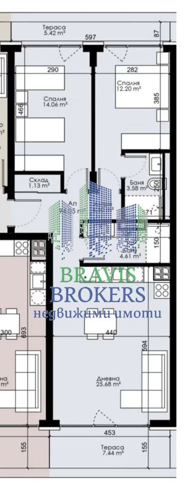 Продава 3-СТАЕН, гр. Варна, Трошево, снимка 3 - Апартаменти - 53902579