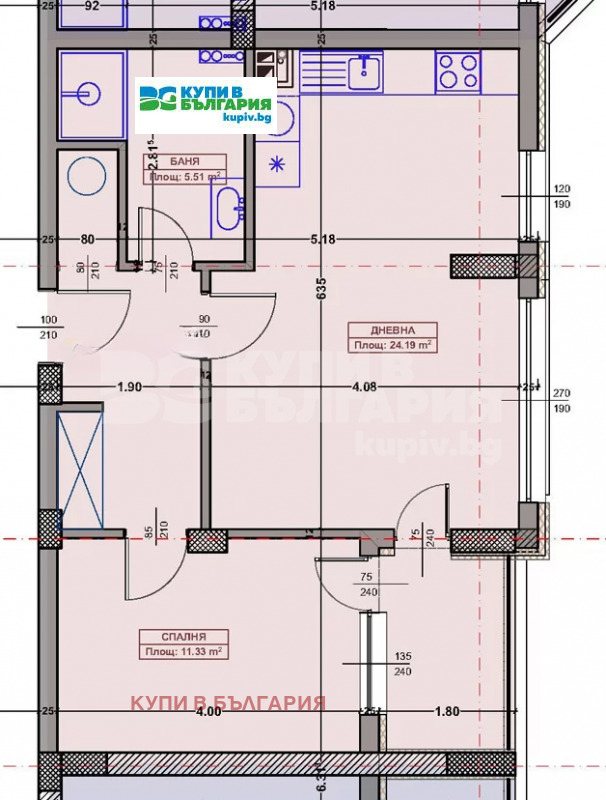 Zu verkaufen  1 Schlafzimmer Warna , Wazraschdane 1 , 74 qm | 57160152 - Bild [10]