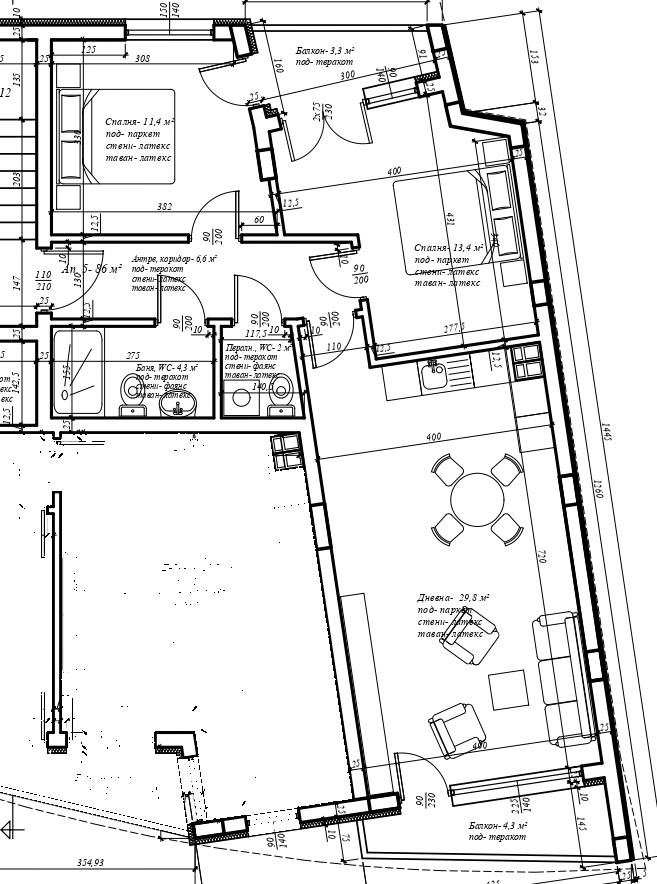 Na prodej  2 ložnice Varna , Centar , 102 m2 | 65902956
