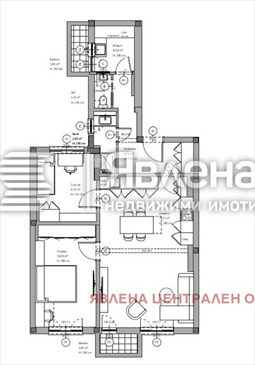 Продава 3-СТАЕН, гр. София, Оборище, снимка 16 - Апартаменти - 53156919