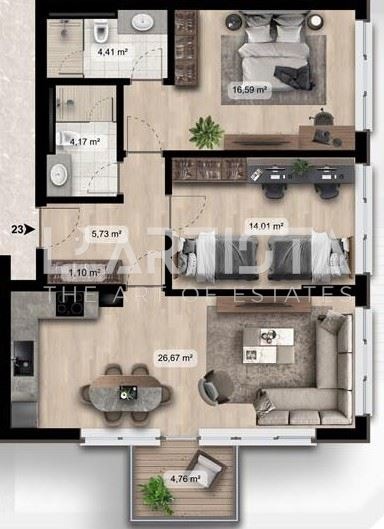 Продава 3-СТАЕН, гр. София, Дружба 2, снимка 2 - Апартаменти - 55112436
