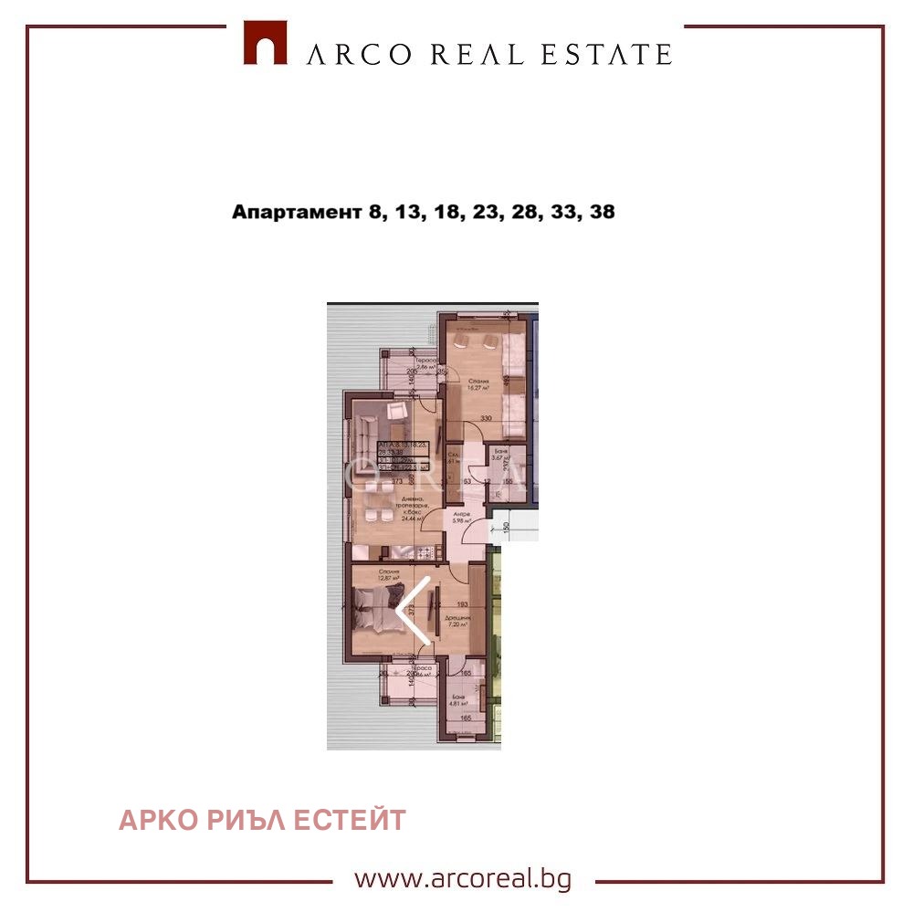 Продава 3-СТАЕН, гр. София, Овча купел, снимка 3 - Апартаменти - 54700435