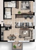 Продава  3-стаен град София , Дружба 2 , 123 кв.м | 83809842 - изображение [2]