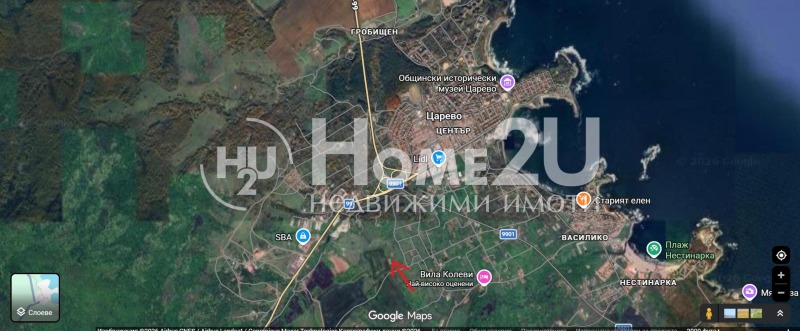 Продава ПАРЦЕЛ в област Бургас, гр. Царево - 700 кв.м / 26 500 € » 51 829.50 лв., ХОУМТУЮ БЪЛГАРИЯ