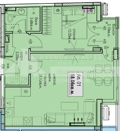 Продава 2-СТАЕН, гр. Пловдив, Въстанически, снимка 2 - Апартаменти - 53049889
