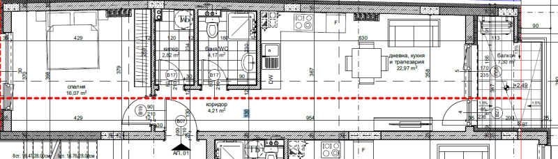 Продава 2-СТАЕН, гр. Шумен, Център, снимка 4 - Апартаменти - 53286338