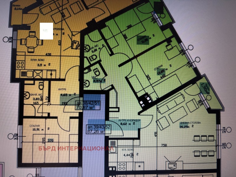 Продава 3-СТАЕН, гр. София, Банишора, снимка 4 - Апартаменти - 53392741