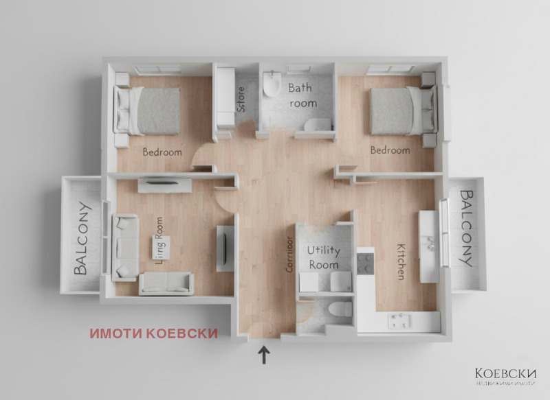 Продава 3-СТАЕН, гр. София, Красна поляна 3
