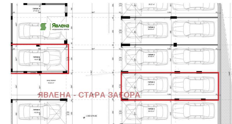 Продава ГАРАЖ, ПАРКОМЯСТО, гр. Стара Загора, Била, снимка 4 - Гаражи и паркоместа - 36350798