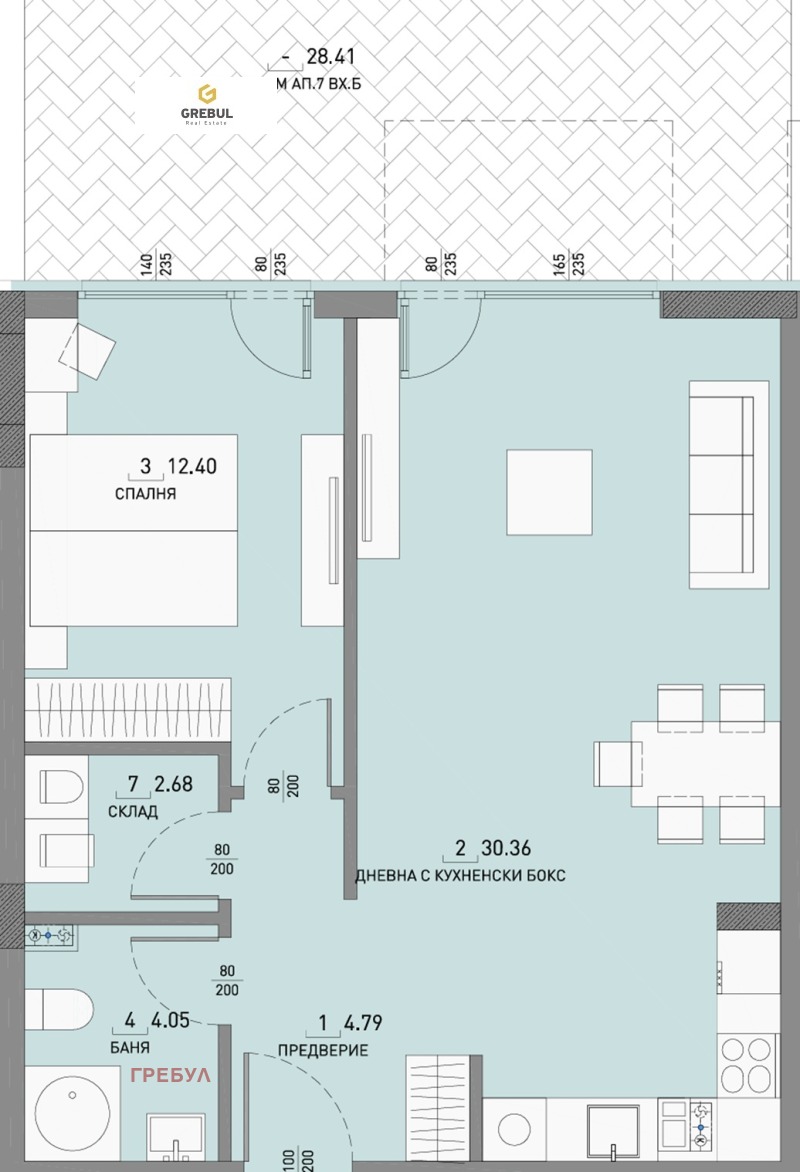 Продава 2-СТАЕН, гр. София, Малинова долина, снимка 14 - Апартаменти - 52880608