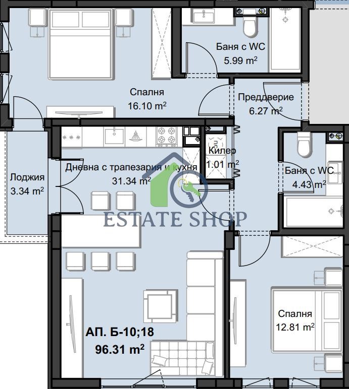 Продава 3-СТАЕН, гр. Пловдив, Христо Смирненски, снимка 4 - Aпартаменти - 47257605