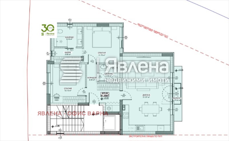 Продава 3-СТАЕН, гр. Варна, к.к. Св.Св. Константин и Елена, снимка 4 - Апартаменти - 53309649
