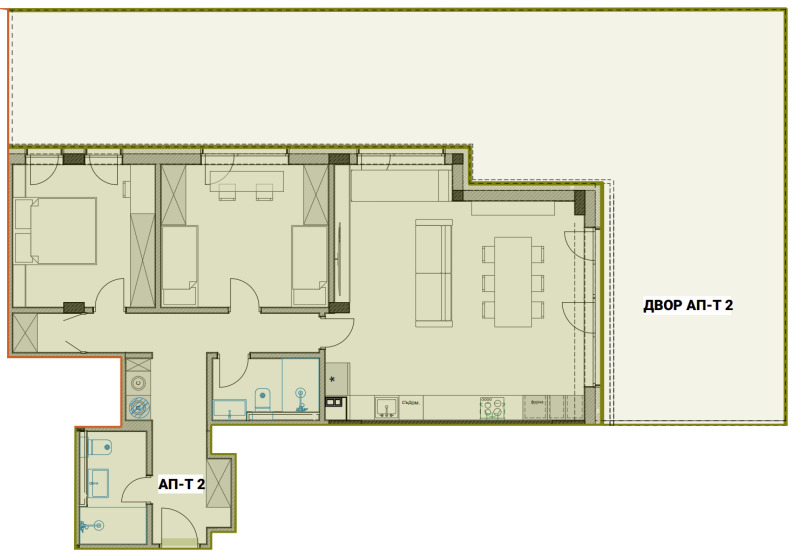 Продава 3-СТАЕН в град Русе, Здравец - 121 кв.м / 163 350 € » 319 484.83 лв., КОЛЕЛИБА ООД