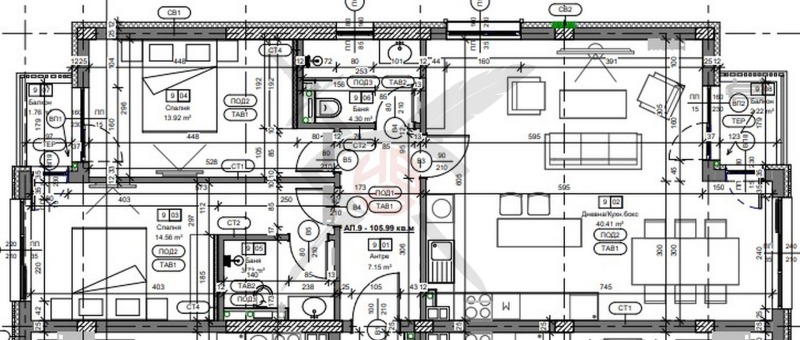 Продава  3-стаен град София , Малинова долина , 129 кв.м | 62314638