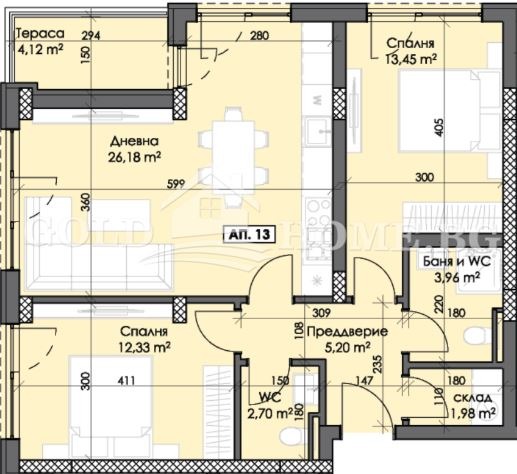 Продава 3-СТАЕН, гр. Пловдив, Тракия, снимка 2 - Апартаменти - 54304085