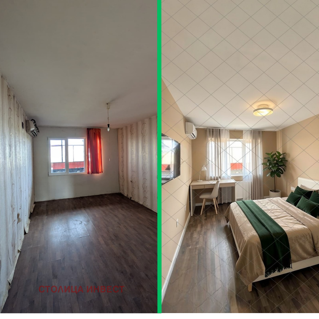 Продава 2-СТАЕН, гр. Русе, Здравец Изток, снимка 2 - Апартаменти - 56220175