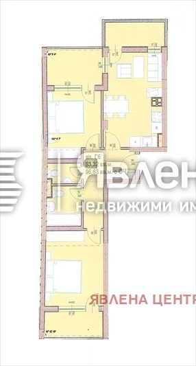 Продава 3-СТАЕН, гр. София, Център, снимка 2 - Апартаменти - 53842675