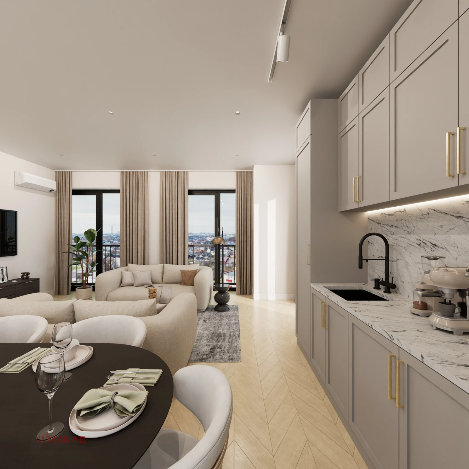 Продава 4-СТАЕН, гр. София, Хаджи Димитър, снимка 3 - Апартаменти - 55407172