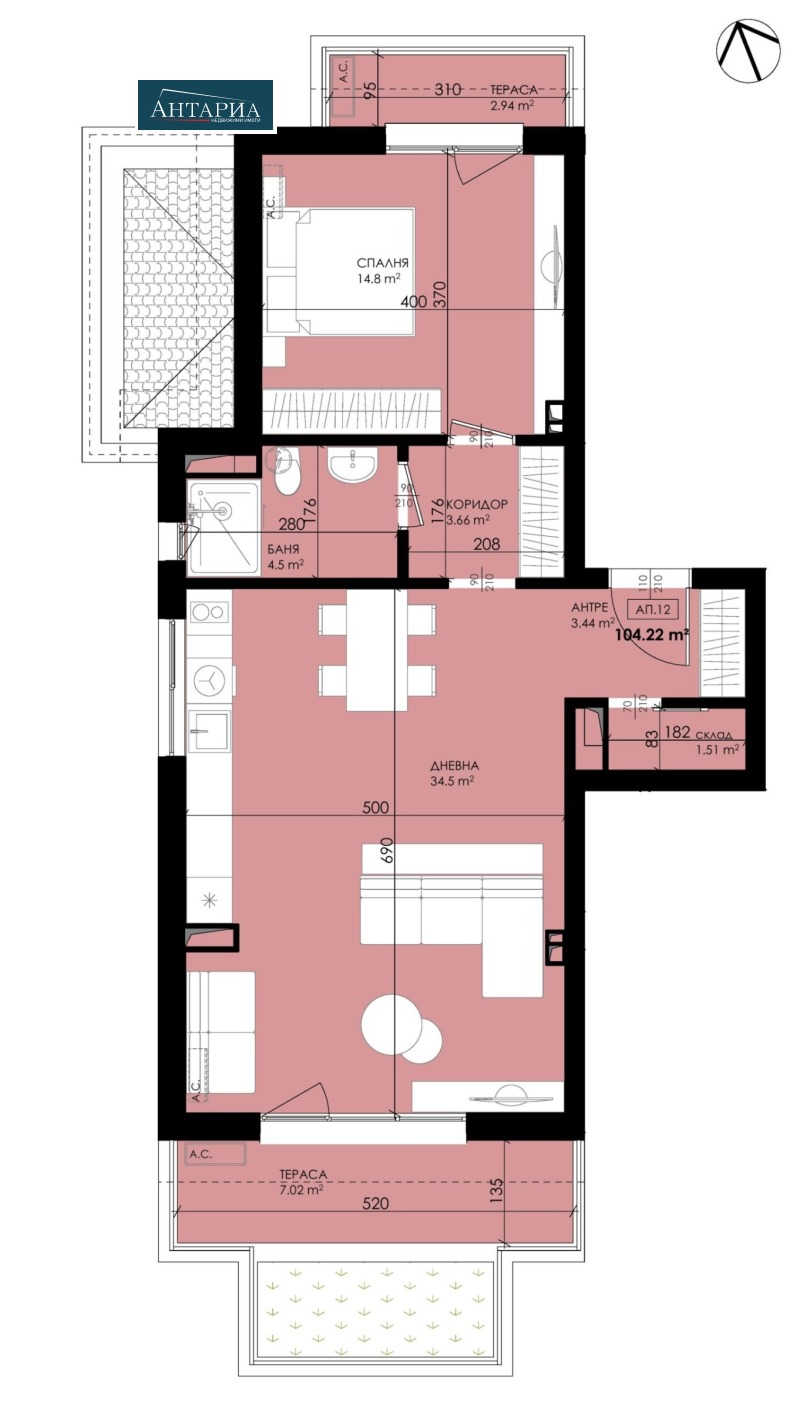 Продава 2-СТАЕН, гр. Созопол, област Бургас, снимка 3 - Апартаменти - 53033607