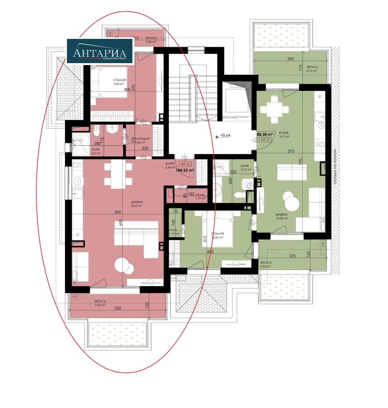 Продава 2-СТАЕН, гр. Созопол, област Бургас, снимка 2 - Апартаменти - 53033607