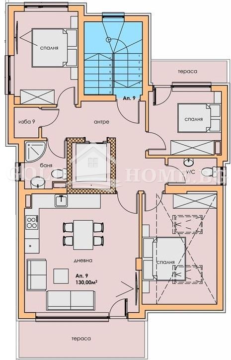 Zu verkaufen  3 Schlafzimmer Plowdiw , Sadijski , 130 qm | 47523540 - Bild [2]