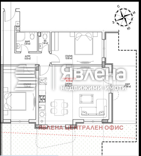 Продава 3-СТАЕН, гр. София, Витоша, снимка 5 - Апартаменти - 53778773