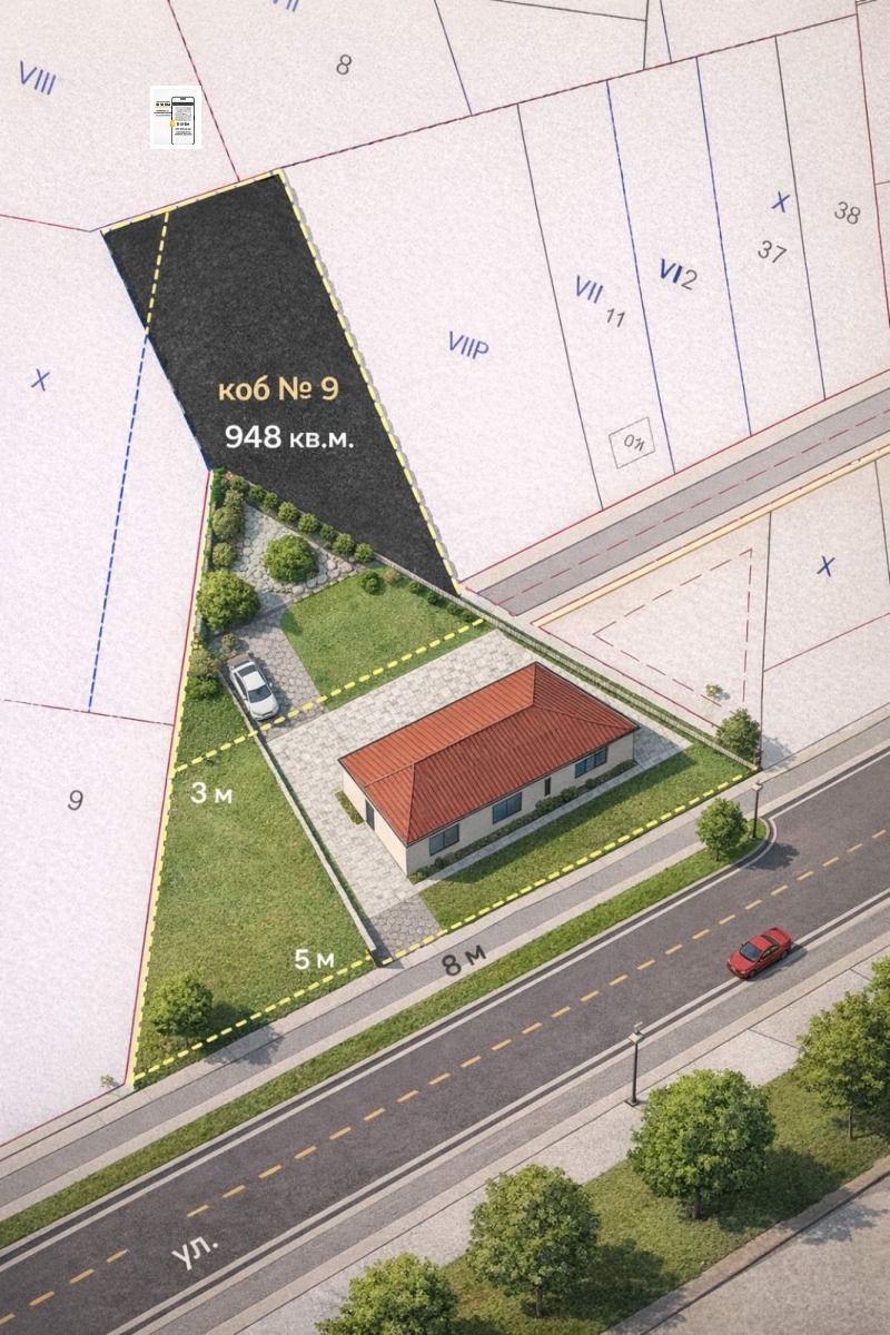 Продава ПАРЦЕЛ, с. Църква, област Добрич