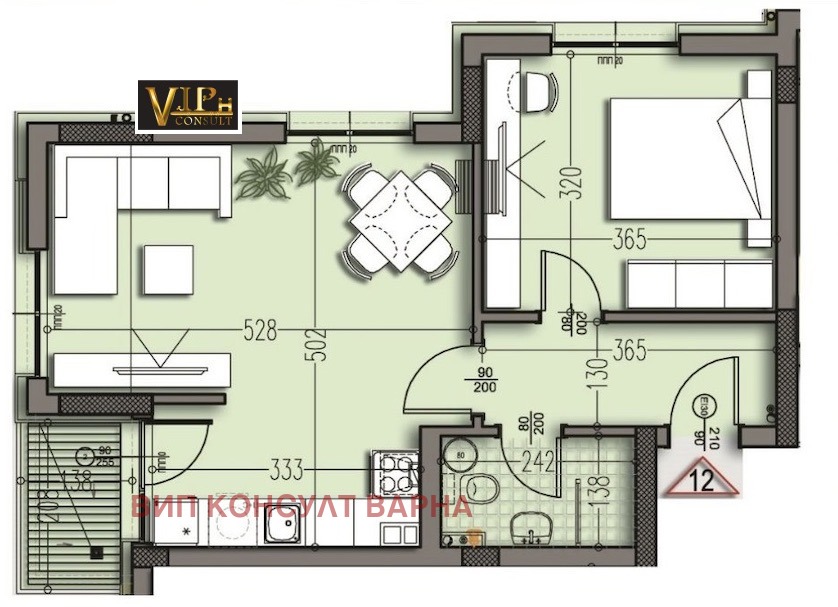 Продава 2-СТАЕН, гр. Варна, Изгрев