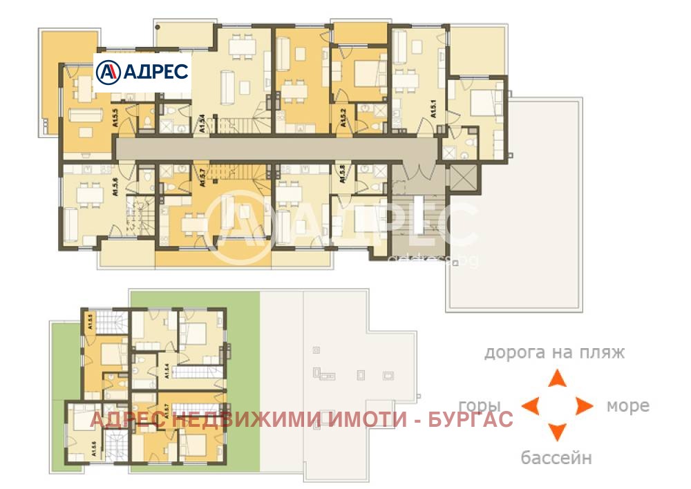 Продава 3-СТАЕН, гр. Свети Влас, област Бургас, снимка 4 - Апартаменти - 53796904