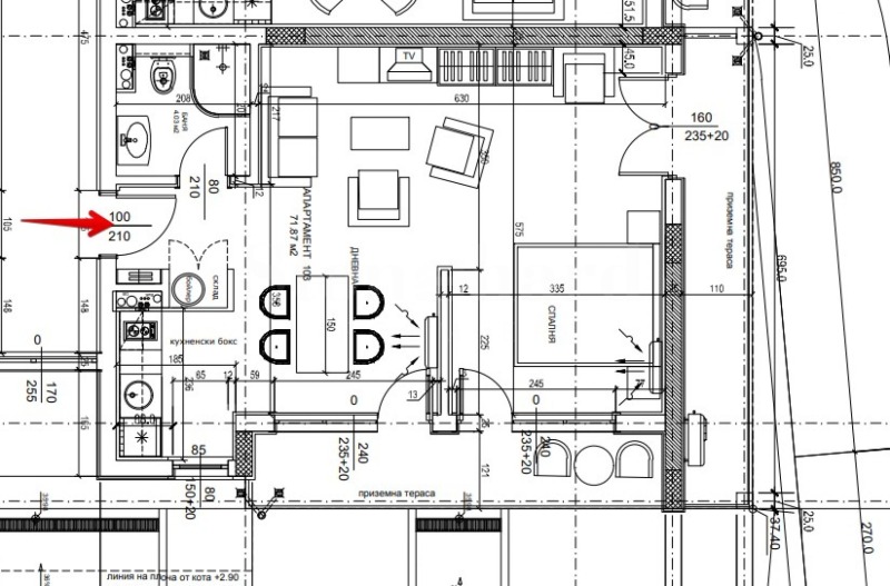 Продава 2-СТАЕН, гр. Черноморец, област Бургас, снимка 7 - Апартаменти - 53154318