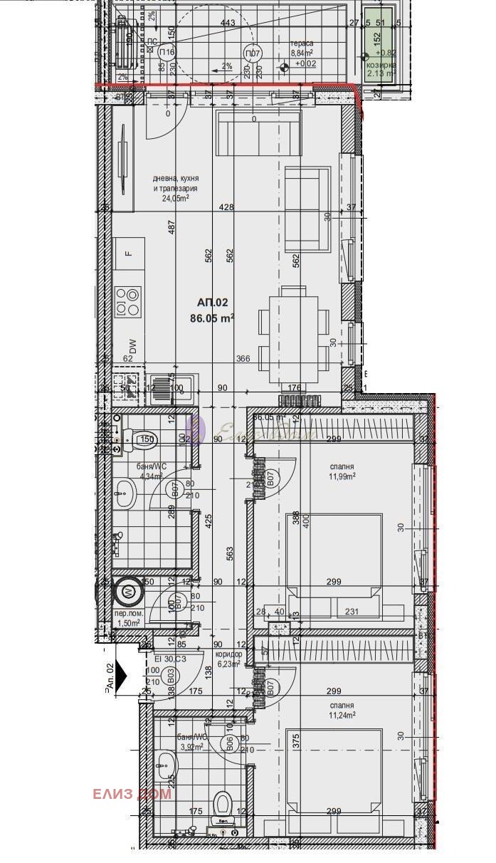 Продава 3-СТАЕН, гр. Варна, Галата, снимка 8 - Апартаменти - 54499701