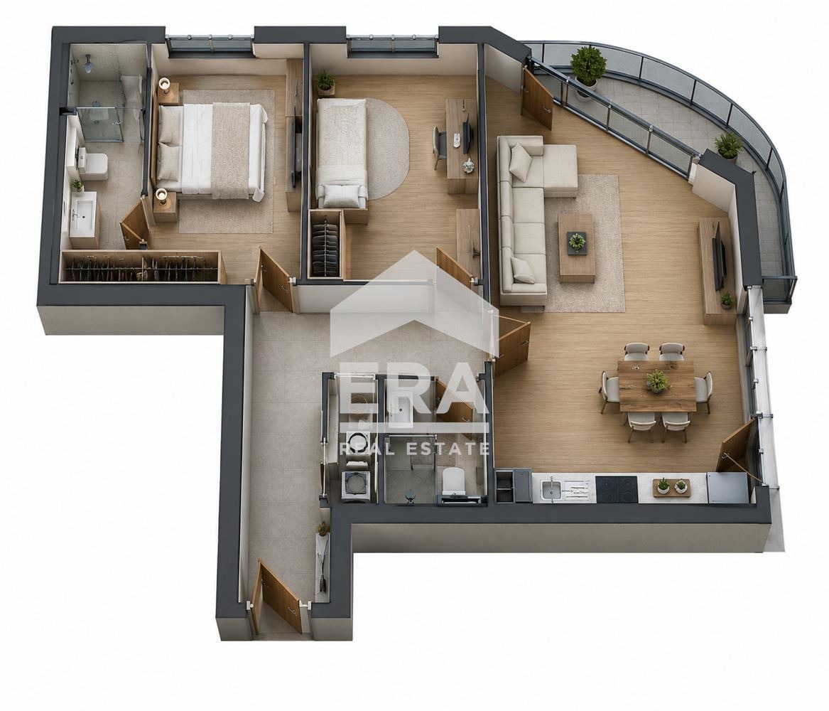 Продава 3-СТАЕН, гр. София, Витоша, снимка 2 - Апартаменти - 56257148