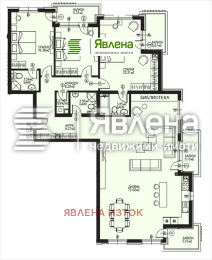 In vendita  3 camere da letto Sofia , Dragalevtsi , 240 mq | 14048766 - Immagine [6]