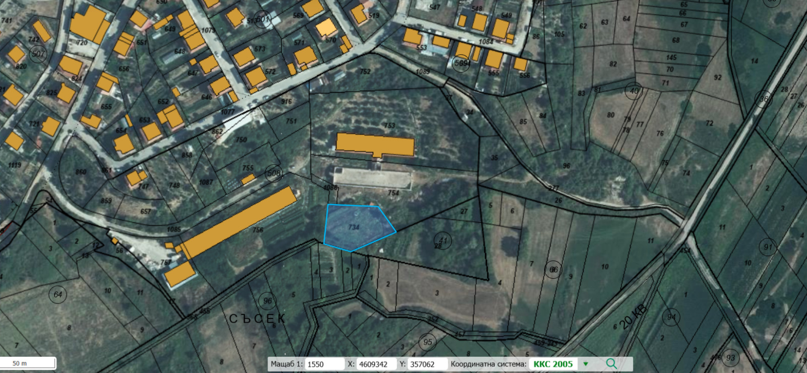 Продава ПАРЦЕЛ, с. Огняново, област Благоевград
