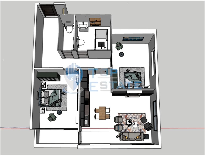 Satılık  2 yatak odası Veliko Tarnovo , Buzludja , 93 metrekare | 20578986 - görüntü [4]