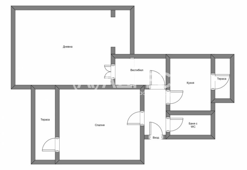 Na prodej  2 ložnice Sofia , Centar , 85 m2 | 34353624 - obraz [4]