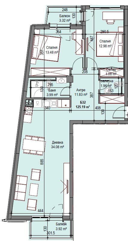 Продава 3-СТАЕН, гр. София, Сухата река, снимка 8 - Апартаменти - 52648226