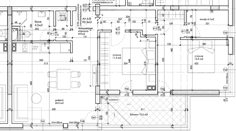 Продава 3-СТАЕН, гр. Варна, Кайсиева градина, снимка 2 - Апартаменти - 53376581