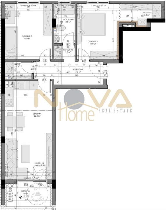 Te koop  2 slaapkamers Varna , Vladislav Varnentsjik 1 , 102 m² | 60994976 - afbeelding [2]