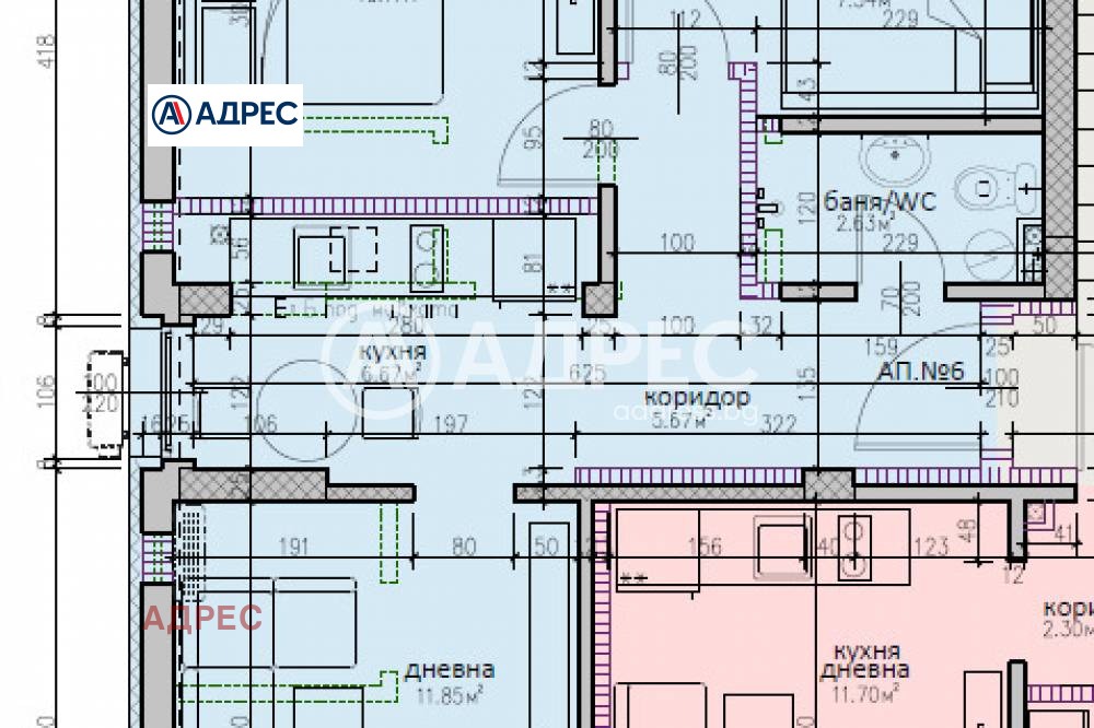 Продава 3-СТАЕН, гр. Варна, м-т Манастирски рид, снимка 6 - Апартаменти - 53776849