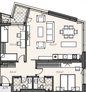 Продава 3-СТАЕН, гр. София, Манастирски ливади, снимка 5 - Апартаменти - 55394103