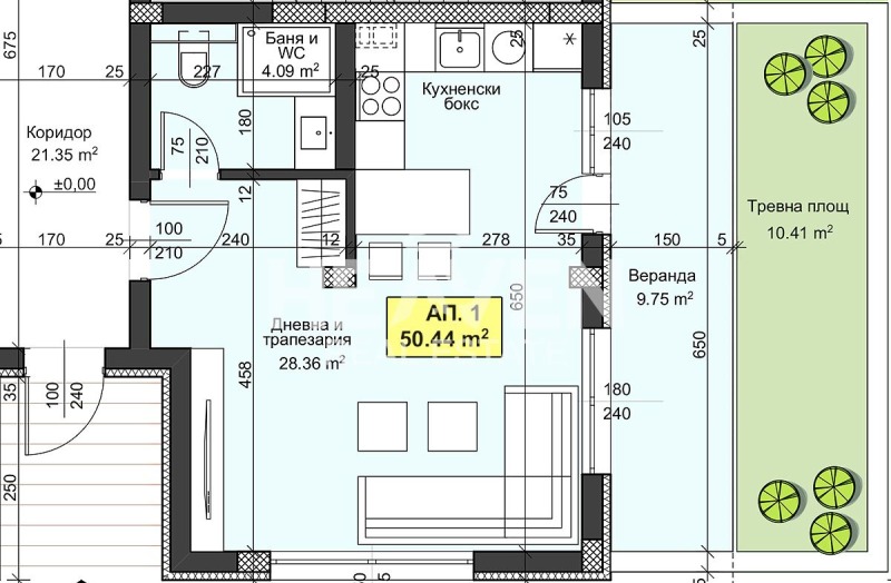 Продава 1-СТАЕН, гр. Пловдив, Христо Смирненски, снимка 6 - Апартаменти - 52603506
