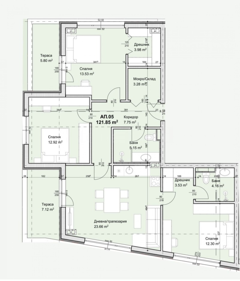 Продава 4-СТАЕН, гр. София, Драгалевци, снимка 2 - Апартаменти - 53112824