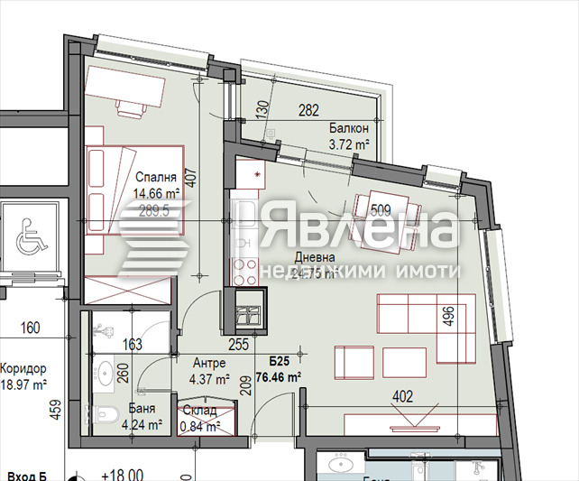 Продава 2-СТАЕН, гр. София, Сухата река, снимка 5 - Aпартаменти - 46760420