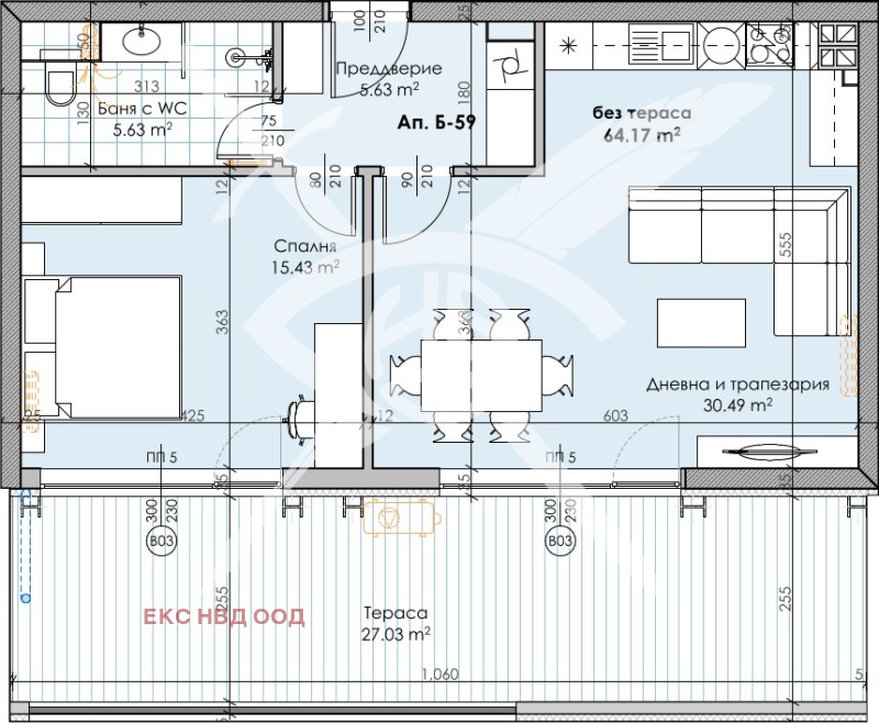 Te koop  1 slaapkamer Plovdiv , Karsjijaka , 107 m² | 13536632