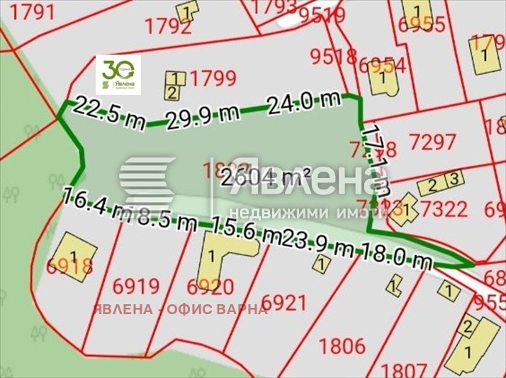 Продава ПАРЦЕЛ, гр. Варна, м-т Долна Трака, снимка 9 - Парцели - 53714348