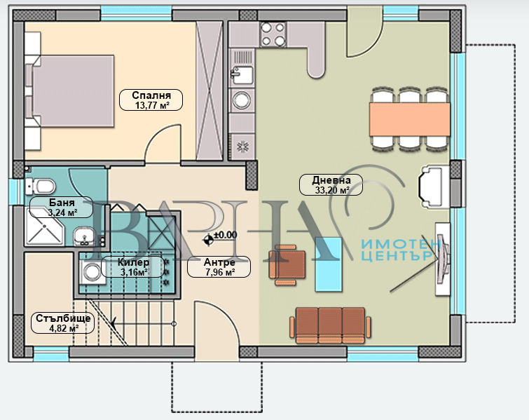 Продава КЪЩА, с. Приселци, област Варна, снимка 16 - Къщи - 52453091