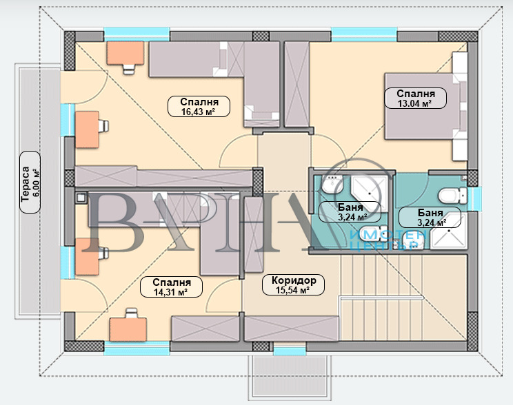 Продава КЪЩА, с. Приселци, област Варна, снимка 15 - Къщи - 52453091